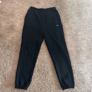 Black Nike Single Logo Joggers